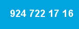 924 722 17 16